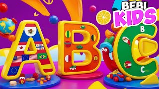 ABC Song of Countries Around the World! | Fun Kids Song for Learning Countries