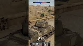 Tank Warfare: Pz.IV Crushed, Sherman Takes Dive