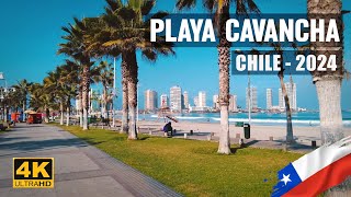 Playa CAVANCHA ¡Conoce la Miami Beach chilena! | CHILE | 4K