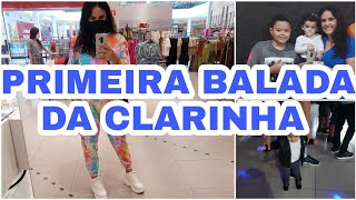 VLOG: FUI AO SHOPPING COMPRAR UM PRESENTE + PRIMEIRA BALADA DA CLARINHA | Selma Rocha