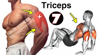 Top 7 Exercises For Bigger Triceps - Triceps Workout