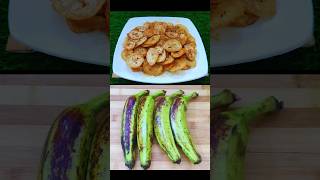 কাঁচা কলার চিপস / চিপস রেসিপি /raw banana chips #shorts