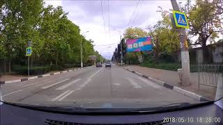 Нарушение ПДД в Севастополе а/м BMW 10.05.18