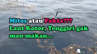 UNIK & LANGKA, STRIKE TENGGIRI DENGAN KONDISI LAUT PENUH SAMPAH