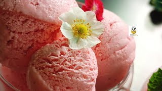 The Best Homemade Strawberry Ice Cream Recipe by Food Box.|Eid Special|#StrawberryIceCream#FoodBox.