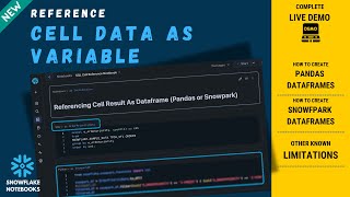 Notebook SQL Cell Result Into A Dataframe | Snowflake Notebook Tutorial