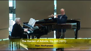 The Garden of Adonis, Op  245 - Alan Hovhaness; Don Bailey, flute with Dianne Frazer, piano