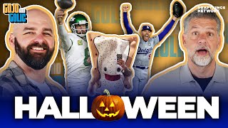 DODGERS WIN WORLD SERIES ⚾️, BEST HALLOWEEN CANDY DEBATE 🎃 & TYLER LOCKETT | GoJo & Golic  |Oct 31