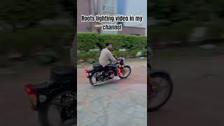 Bullet standard 350 roots lighting full video in channel #royalenfield #bulletlover #viral #shorts