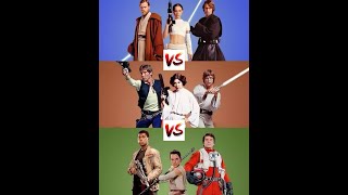 Star Wars - Prequel Trio vs Original Trio vs Sequel Trio