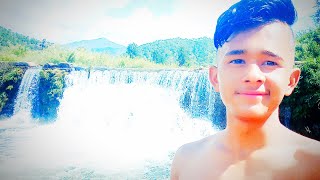 Pahadi swiming pool 🥰। enjoy with friends।#swimmingpool #village#ranikhet