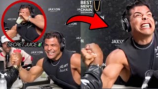 Paulo Costa Beats Rampage Jackson in Arm Wrestling Match