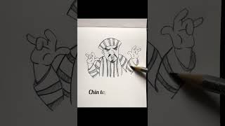 Chin tapak dum dum #shorts #art #trending #viralvideo