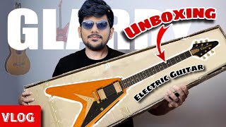 Intern Electric Guitar Unboxing  🪕 | guitar unboxing and review 😎 | Intern Guitar Unboxing #guitar