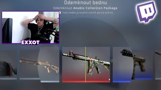 Streamer Opens Revolution Case M4 Eye of Horus Worth 1500€