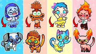 Emotions From Inside Out Became Pets | New Animals in Avatar World! Toca Boca