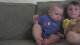 funny baby clip