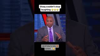 Charles Barkley is insane for saying that 😳😂 #shorts #charlesbarkley #shaquilleoneal #basketball