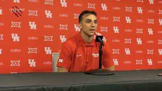 Houston Cougars receiver Joseph Manjack IV following loss to UNLV