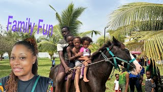 Family Outing With 6 Kids | Ghana Travel Vlog | Ghana Vlog | Juss Vlog