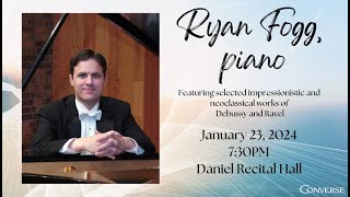 Guest Recital: Dr. Ryan Fogg, piano