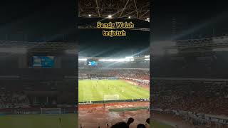 Untung tidak cidera ketika Sandy Walsh terjatuh vs arab Saudi #shortvideo #sandywals ,#timnas