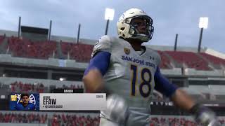 CFB25 dynasty with San Jose State S5W11 VS San Diego State!