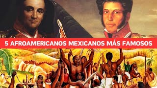 5 afroamericanos mexicanos más famosos