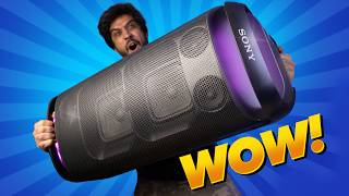 I Tested *WORLD'S BIGGEST* Bluetooth Speaker... and Its MIND BLOWING!⚡️ SONY SRS XV800 Party Speaker