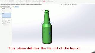 Solidworks Tipp - How to define the liquid height for a required volume using Design Study