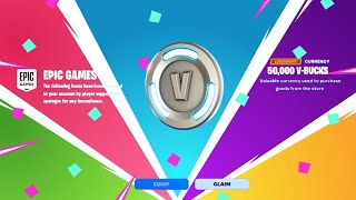 2,000 V-bucks pour tout les joueurs ! Erreur de Fortnite !?