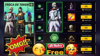 TROCA DE TOKEN | free fire brazil server new event details in hindil brazil new event todayTop event