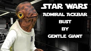 Star Wars Admiral Ackbar bust by Gentle Giant