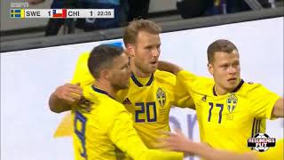 Suecia vs Chile 1 2 Resumen Highlights Goles Amistoso 2018