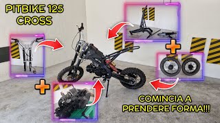 Pitbike Cross 125 - #6 - Impianto Elettrico, freni e Riassemblaggio!!