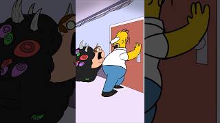 When Cowardly Homer Turned Off The Lights😂- THE AMAZING DIGITAL CIRCUS | Funny Animation #shorts