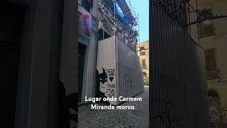 Lugar onde Carmen Miranda morou #Carmen #miranda #teatro #dança #musa #dançarina