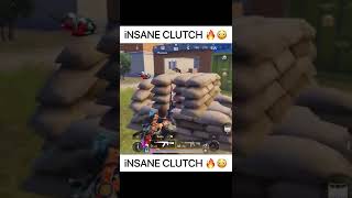 Wait for end 🔥 1v4 clutch pubg mobile Bgmi funny #shorts #yputubeshorts #pubgmobile #bgmi #short