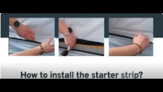 Video 1 - Maibec Acenta - How to install the starter strip