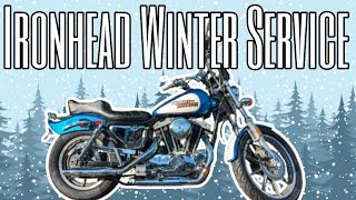 Harley Ironhead Sportster Winter Service