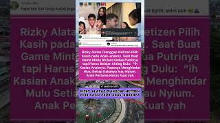 Rizky alatas dianggap netizen pilih kasih pada anak-anaknya #artist