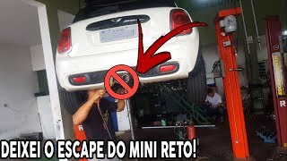 TIREI O ESCAPE DO MINI! Exhaust Sound | Mini Cooper S 2.0 F56 "Straight pipe" PIPOCANDO