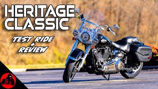 Beginner Touring  | Harley Davidson Heritage Classic Test Ride