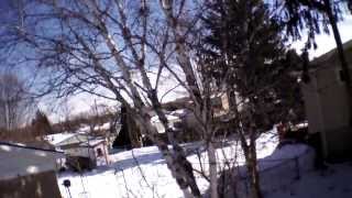 First Parrot AR Drone test flight