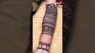 Bridal Mehandi Design #mehandi #shortvideo #trendingshorts