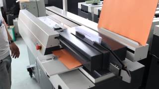 Hot melt glue binding machine from BindTec