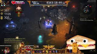 Day 838: Worlds First Diablo 3 100% Solo Non Season Speedrun | Paragons: 7k | Primals: 239/800