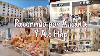 PASEO POR EL CASCO ANTIGUO DE ALICANTE 🏰 + recorrido por Ale-Hop 🐮