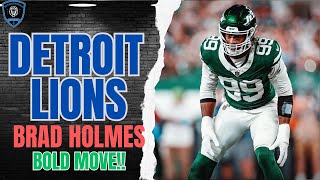 Detroit Lions GM Brad Holmes NEEDS to Make a Bold Move!