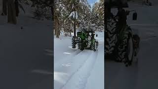 Farmer Tractor in Snow • Best 4×4 Machine performance in Snow • Jai Jawan Jai Kisan